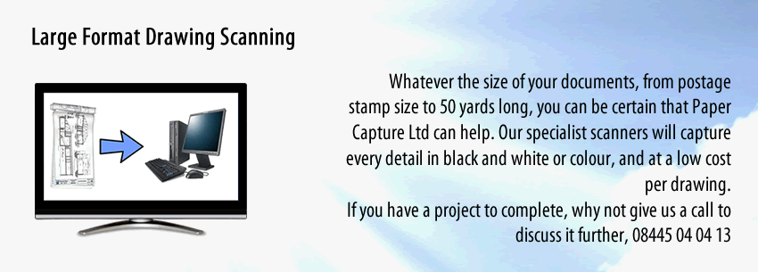 Large Format Scanning Services